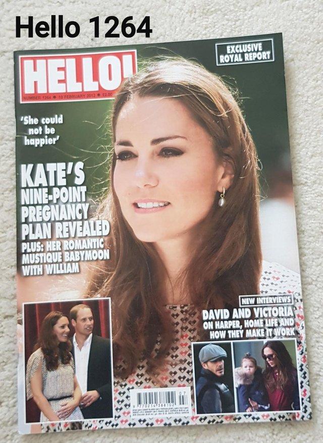 Preview of the first image of Hello Magazine 1264 - Kate's 9-Point Pregnancy Plan Revealed.