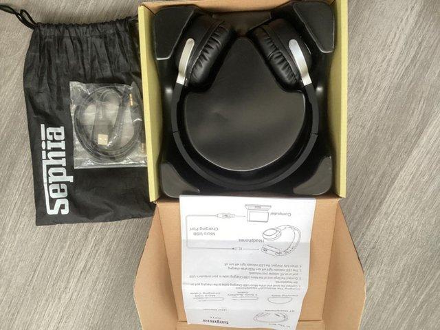 Preview of the first image of Sephia SX16 Bluetooth headphones.