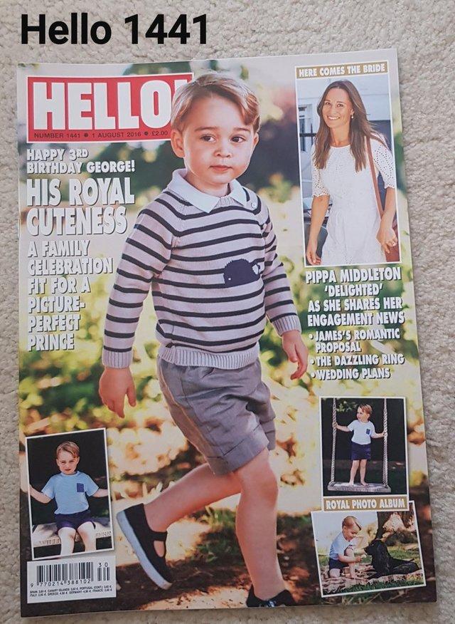 Preview of the first image of Hello Magazine 1441 - Happy 3rd Birthday George.