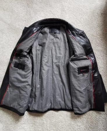 Image 1 of Mens3/4 Leather Coat (Ciro Citterio) Size M