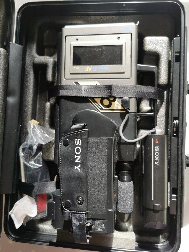 Preview of the first image of Sony video camera recorder 8.