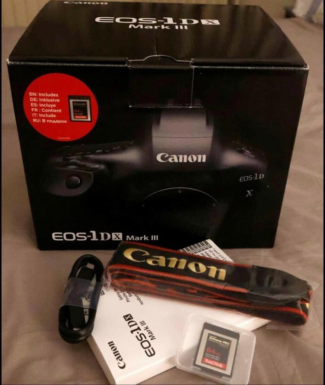 Preview of the first image of canon eos-1d x mark iii like new.