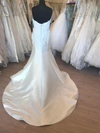 Image 6 of Pronovias Florenza Beautiful Mikado fit/flare gown *reduced*