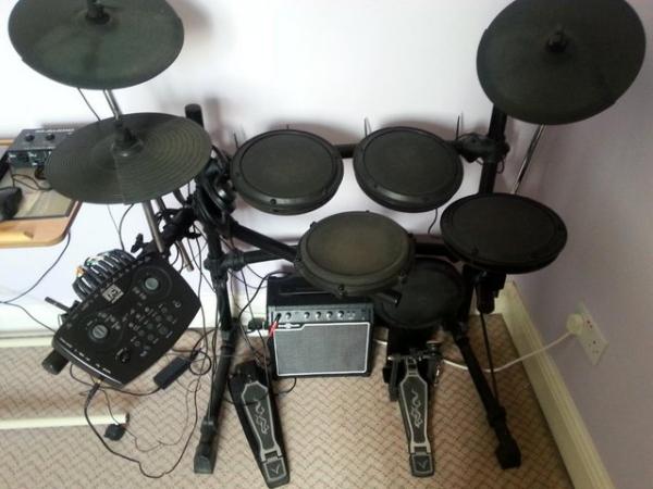 Image 1 of Session Pro Digital drum kit.
