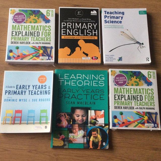 Preview of the first image of Primary Teacher Training guide books.