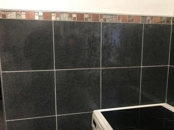 Image 1 of Polished black granite tiles for sale
