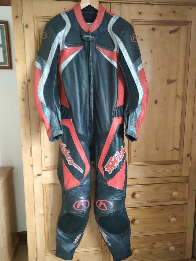 Preview of the first image of Fieldsher leathers one piece in great condition.