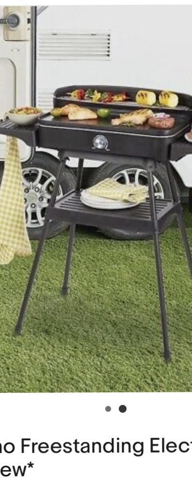 Preview of the first image of Electric grill/ barbecue on legs.