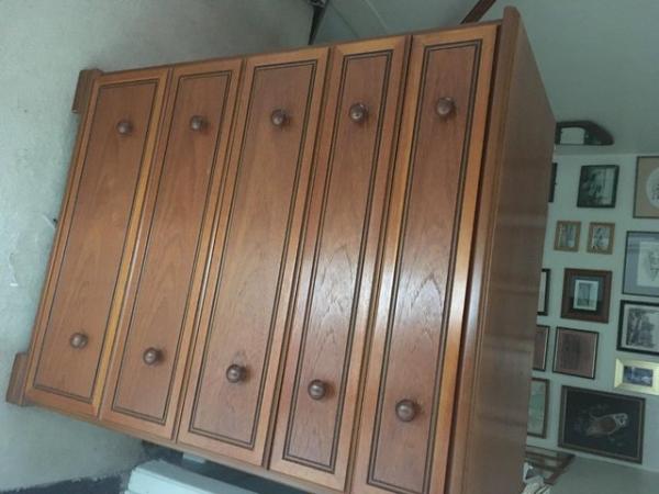 Image 1 of Tallboy Chest of 5 Drawers by Stag Solid wood