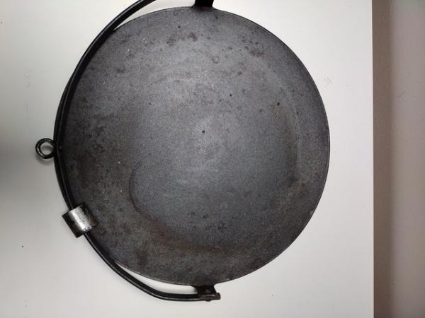 Image 2 of Cast iron skillet for use on open fire etc.