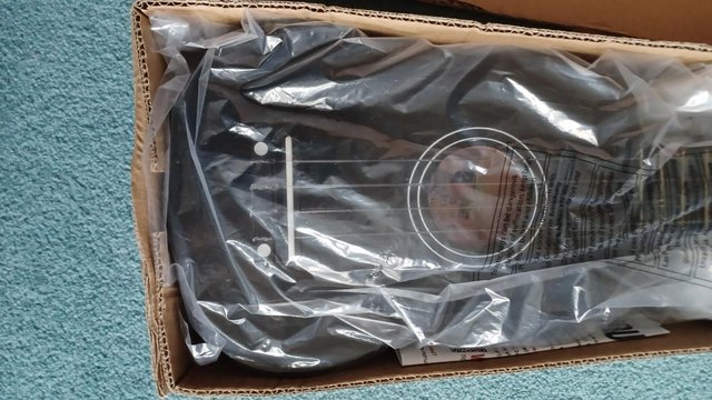 Preview of the first image of Black Soprano Ukulele New still boxed and bagged complete wi.