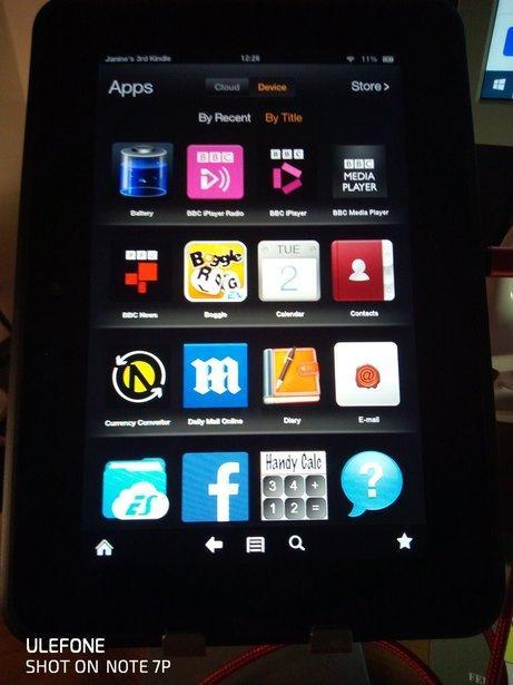 Preview of the first image of Amazon Fire HD7 8" screen Good conditon.