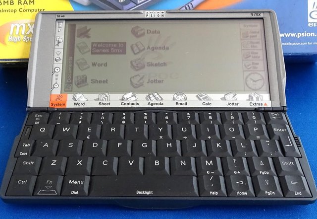 Image 4 of Psion MX5 Personal Computer with extras