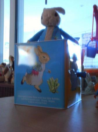 Image 2 of Peter Rabbit tin Jack in the box