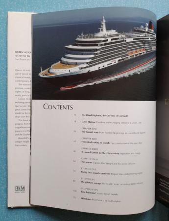 Image 3 of Queen Victoria Cunard. Hardcover. 1st Edition 2007.