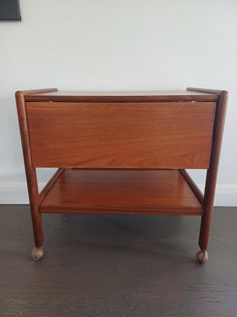Image 2 of Midcentury drinks trolley/extendable table
