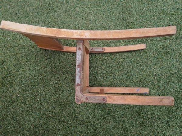Image 1 of 1960's Wooden primary school chair.