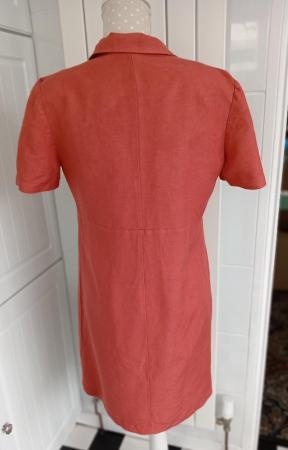 Image 9 of Size: 8P Short Sleeved Linen Jacket by Positive Influence.