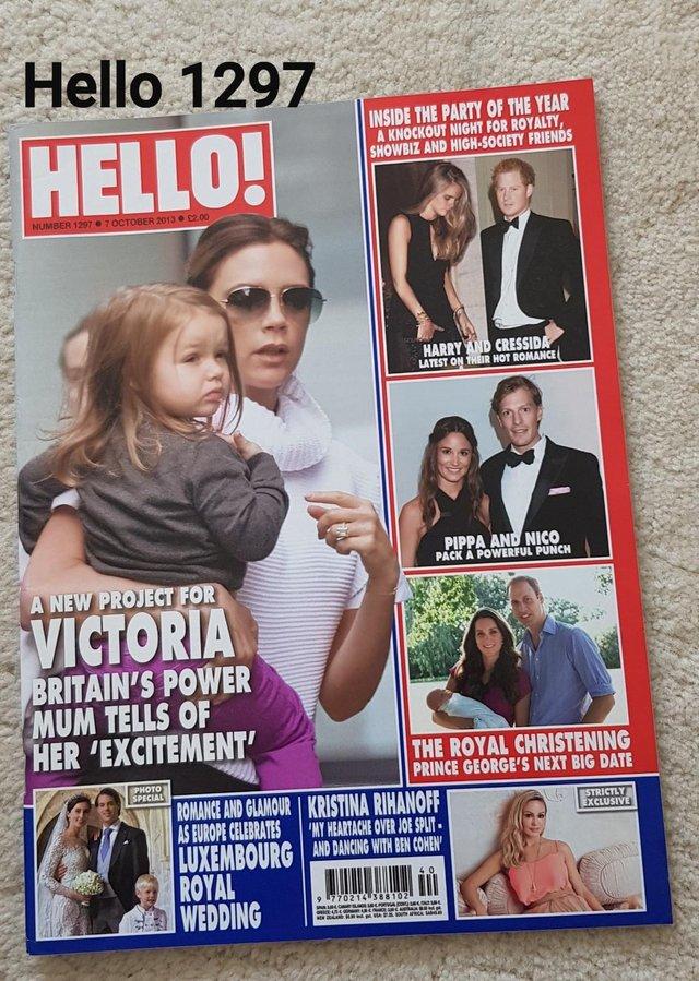 Preview of the first image of Hello Magazine 1297 - Luxembourg Royal Wedding.