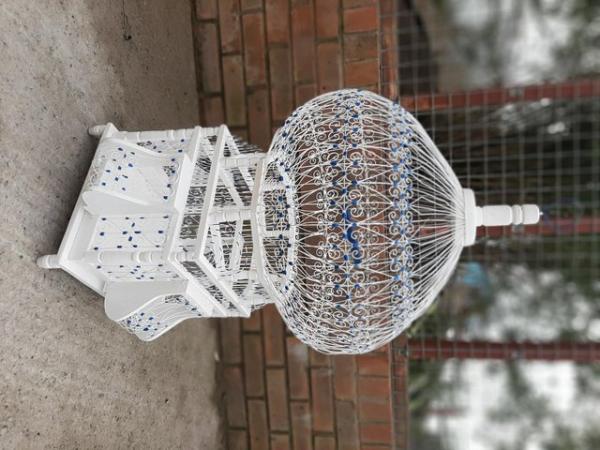 Image 3 of VINTAGE MOROCCAN BIRD CAGE FOR SALE