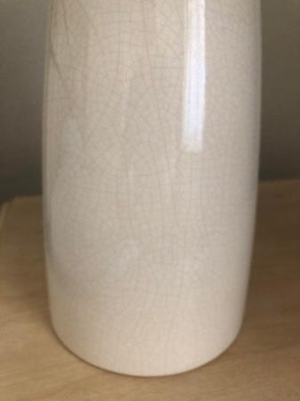 Image 2 of Table Lamp with Cream Shade………