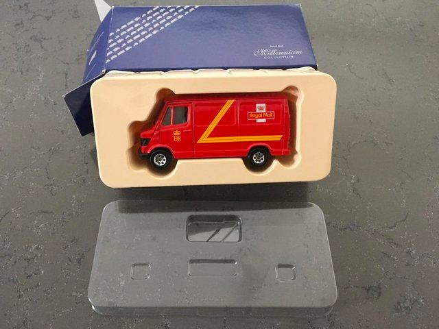 Preview of the first image of Corgi Millenium Van still boxed.