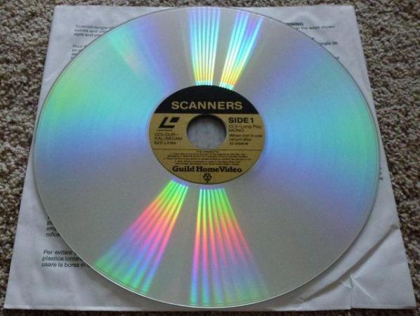 Image 2 of Scanners, Laserdisc (1981), released 1983
