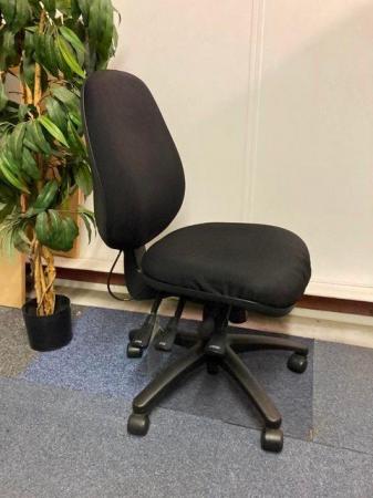 Image 5 of Cushioned comfortable adjustable ergonomic office/desk/task