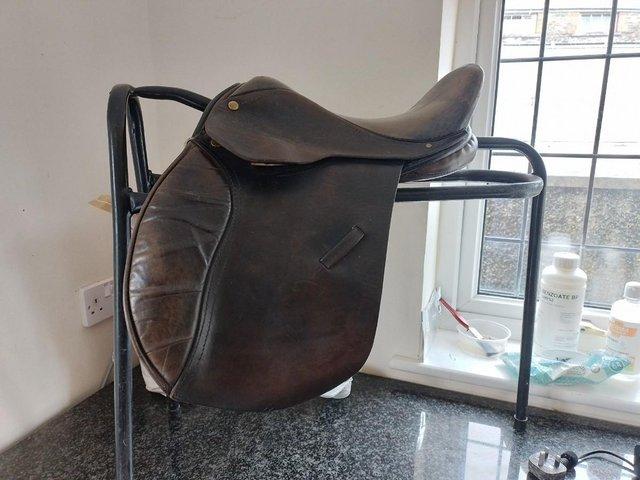 Preview of the first image of Pony saddle for sale good condition.