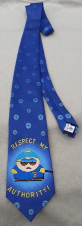 Image 1 of South Park Respect My Authority Tie