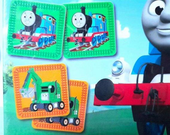 Image 2 of THOMAS THE TANK ENGINE - MAKE A MATCH CARD GAME 3-4 years
