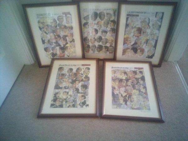 Image 1 of Artwork by Peter Manders - four signed pictures