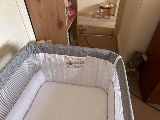 Preview of the first image of Babylo cot in excellent condition and needing a new home.