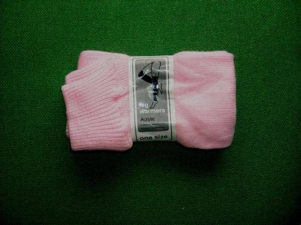 Image 3 of Leg Warmers in Black, Navy or Pink. New. NP