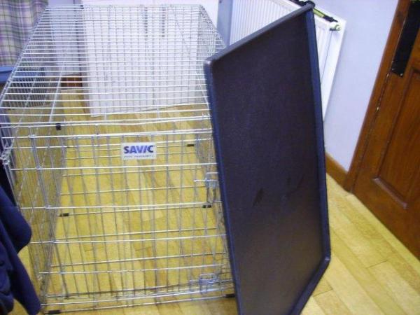 Image 16 of Extra Large Collapsible 42 Inch Savic Dog Residence Crate