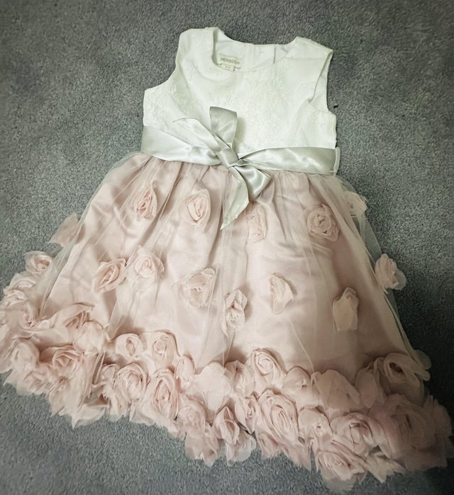 Preview of the first image of MONSON BABY IANTHE DRESS PINK.