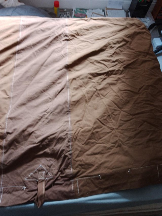 Preview of the first image of British Army WW2 2 man pup tent.