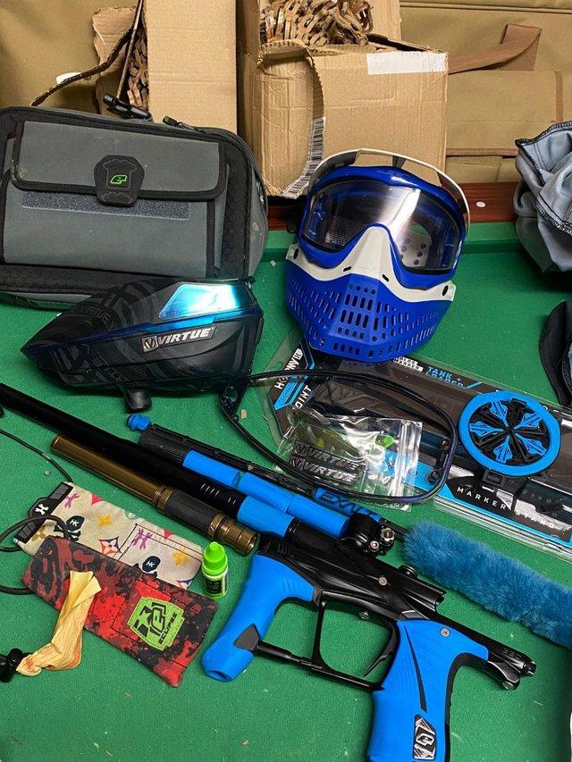 Preview of the first image of Paintball kit for sale (Will Split items).