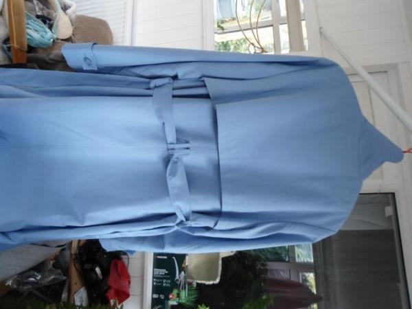 Image 2 of MARKS AND SPENCERS BLUE TRECNH NEW NEVER WORN