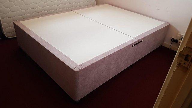 Image 1 of Reinforced double divan bed base