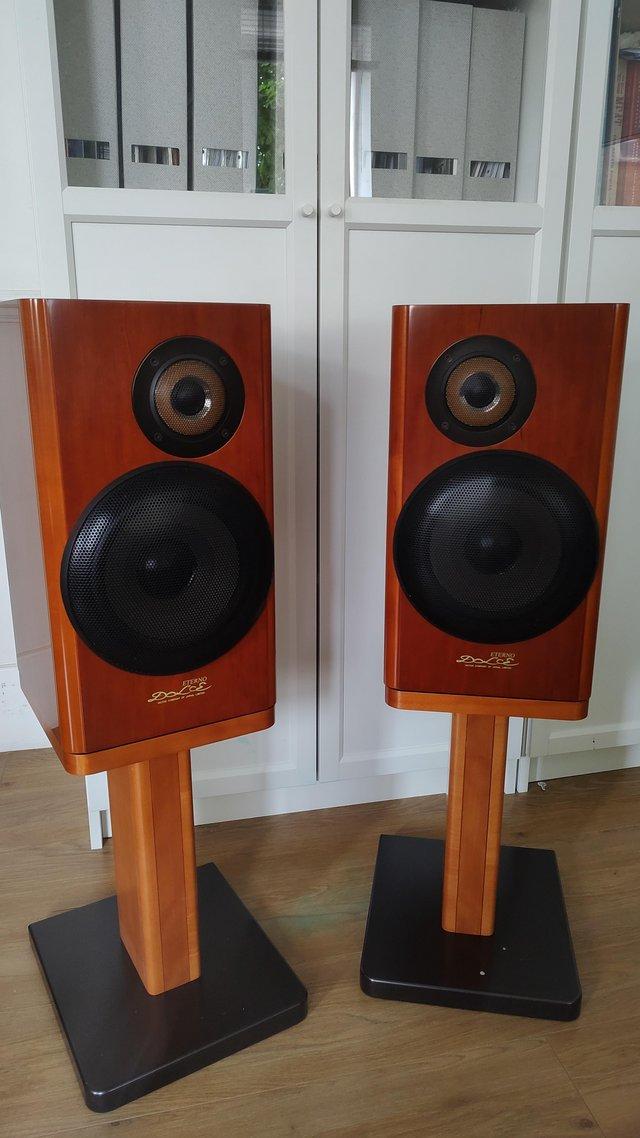Preview of the first image of Victor/JVC sx500 dolce eterno bookshelf speakers.