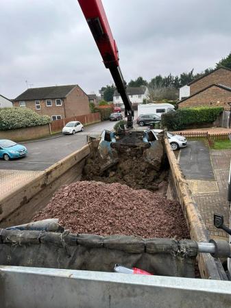 Image 1 of GRAB HIRE AGGREGATES SUPPLIED