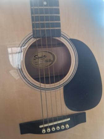 Image 3 of Squire fender acoustic guitar