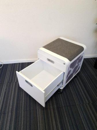 Image 8 of Office Under desk pedestal/drawers with integrated seat