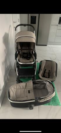 Image 3 of Baby cot, travel system and walker bundle