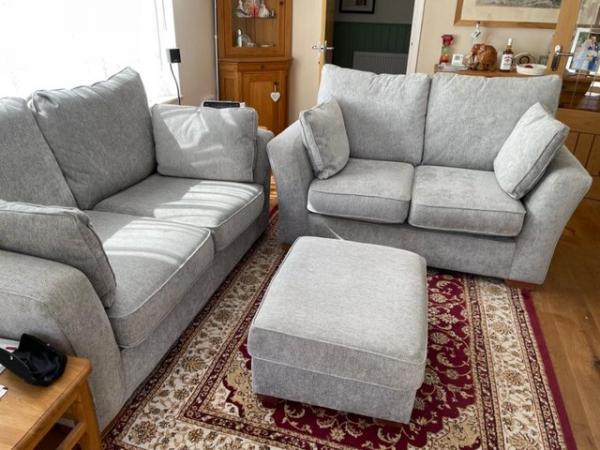 Image 3 of Next 3 & 2 seater high back sofas