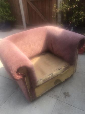 Image 1 of Children’s chesterfield style chair