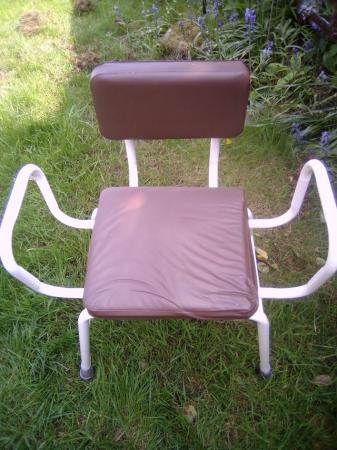 Image 1 of Shower chair padded seat