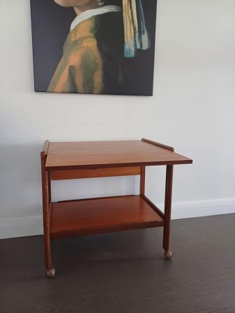 Image 1 of Midcentury drinks trolley/extendable table