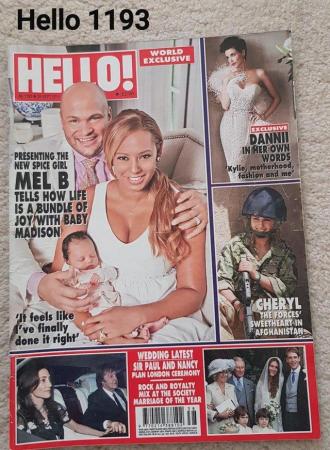 Image 1 of Hello Magazine 1193 - Mel B with New Baby Madison